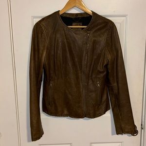 Vintage 90’s Leather Bomber Jacket